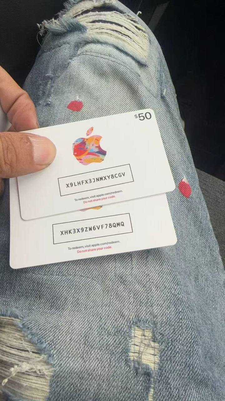 Gift cards submitted for exchange 17