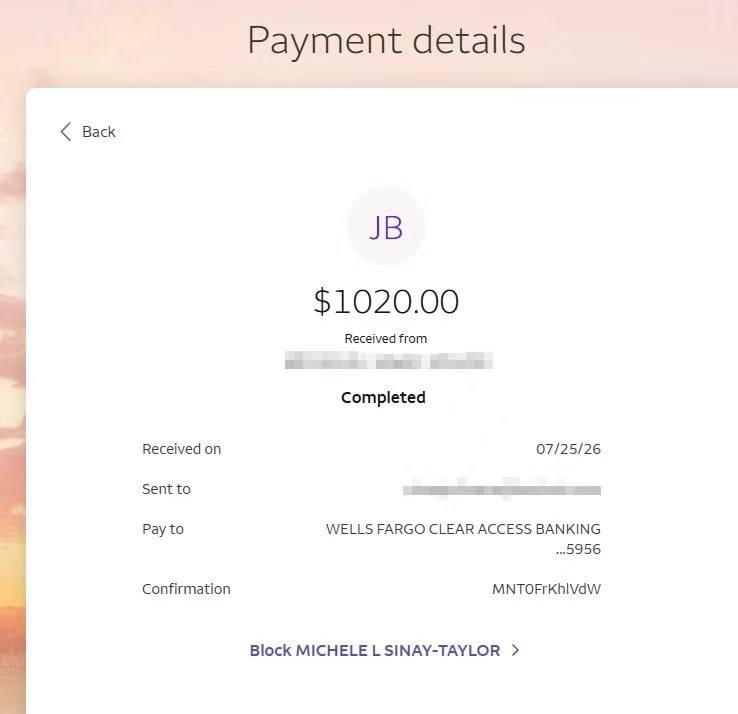 Customer exchange confirmation 7